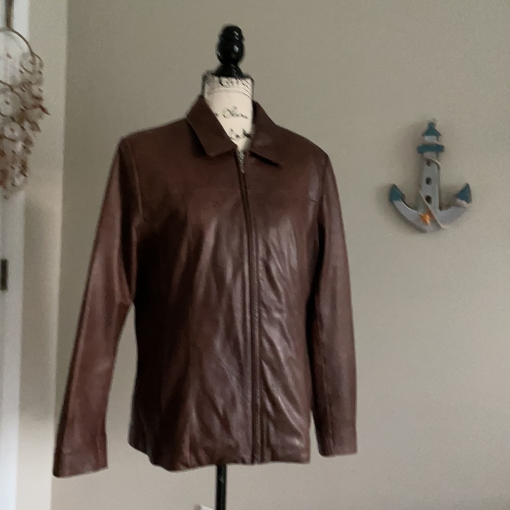 Wilson Leather Jacket Leather🔥